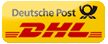 Wir versenden mit DHL!